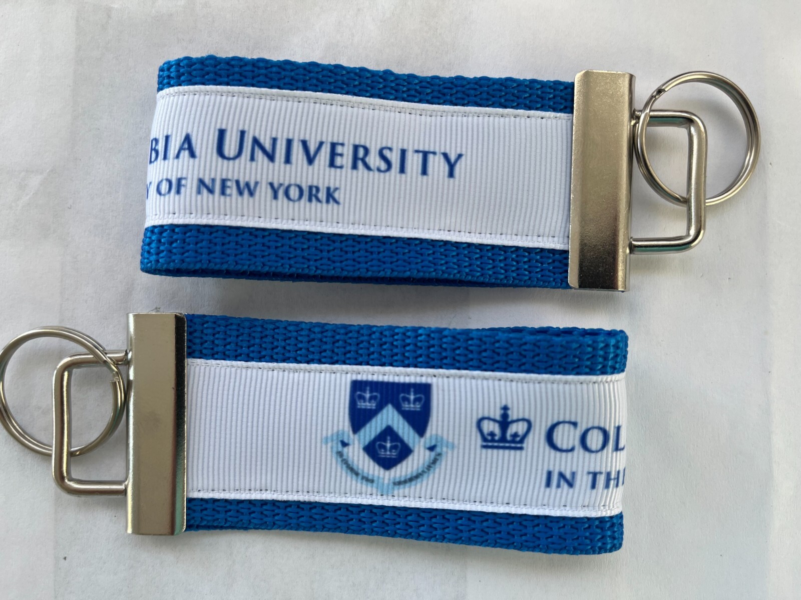 Columbia University Lions Keychain Fob Stocking Stuffer Gift 4 Him Her Mom Dad
