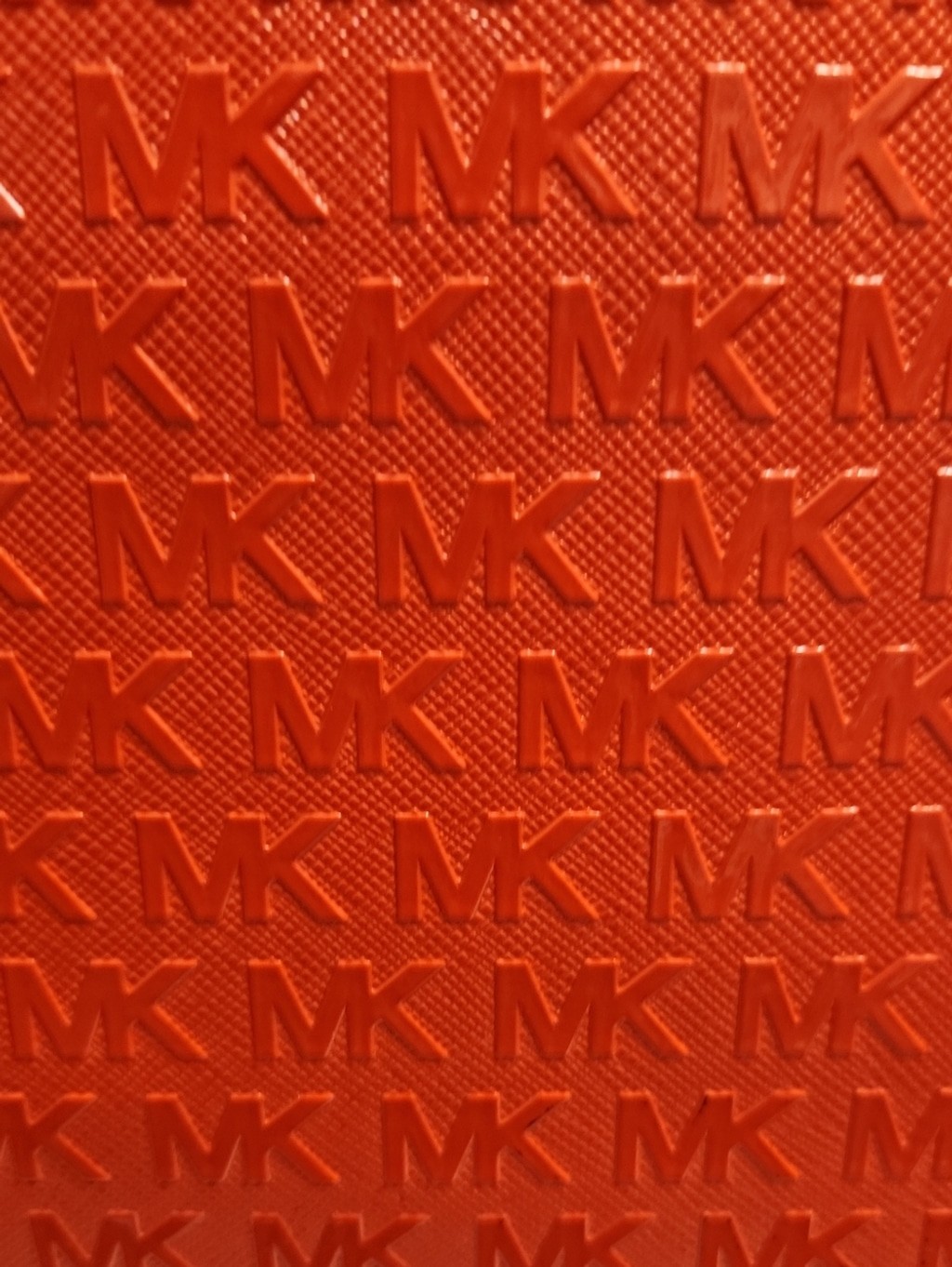 Michael Kors Jet Set Travel MD Carryall Clementine Orange Tote