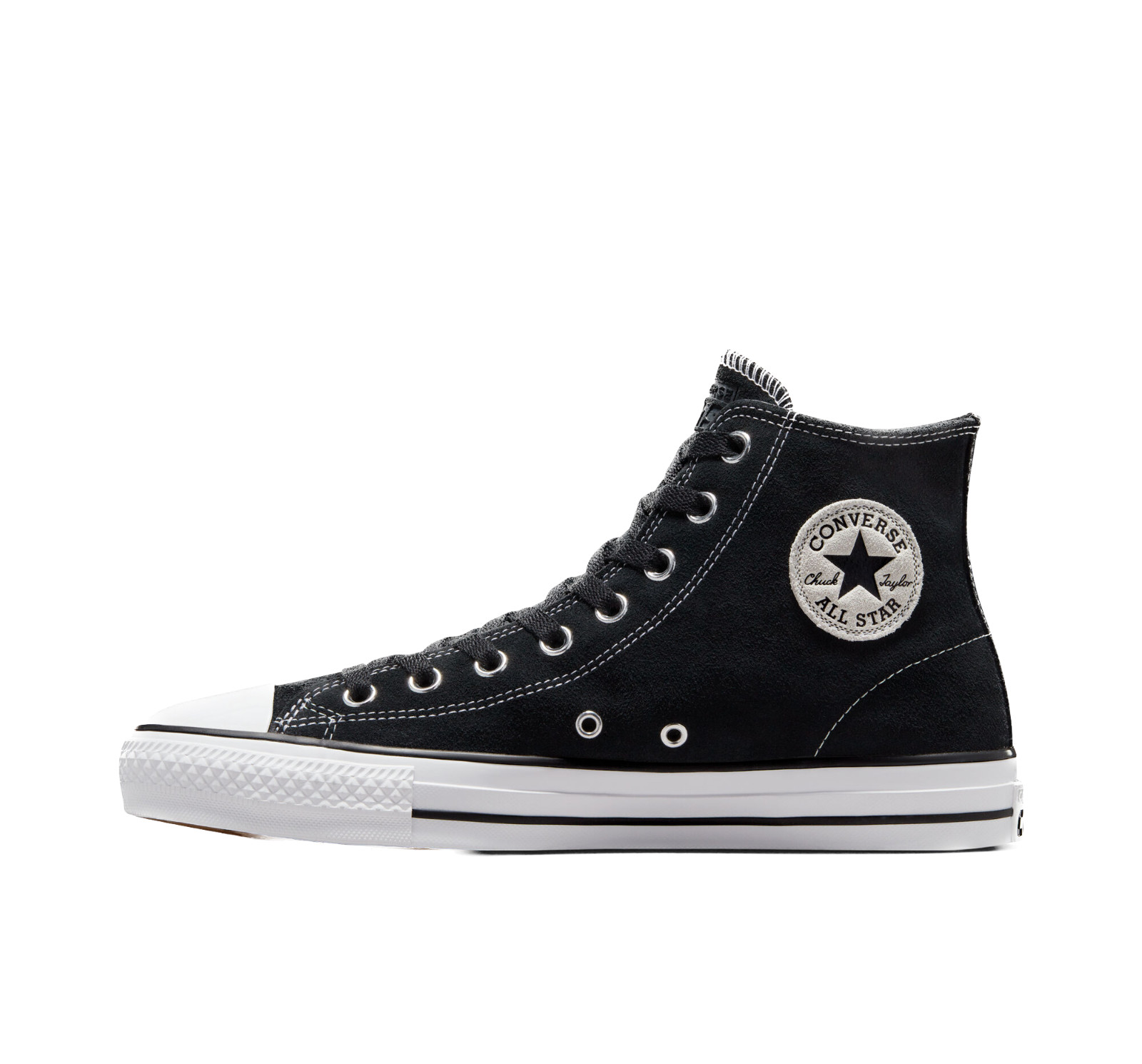 CONS CTAS Pro Hi – Men’s High Top Skate Shoes Suede – Black