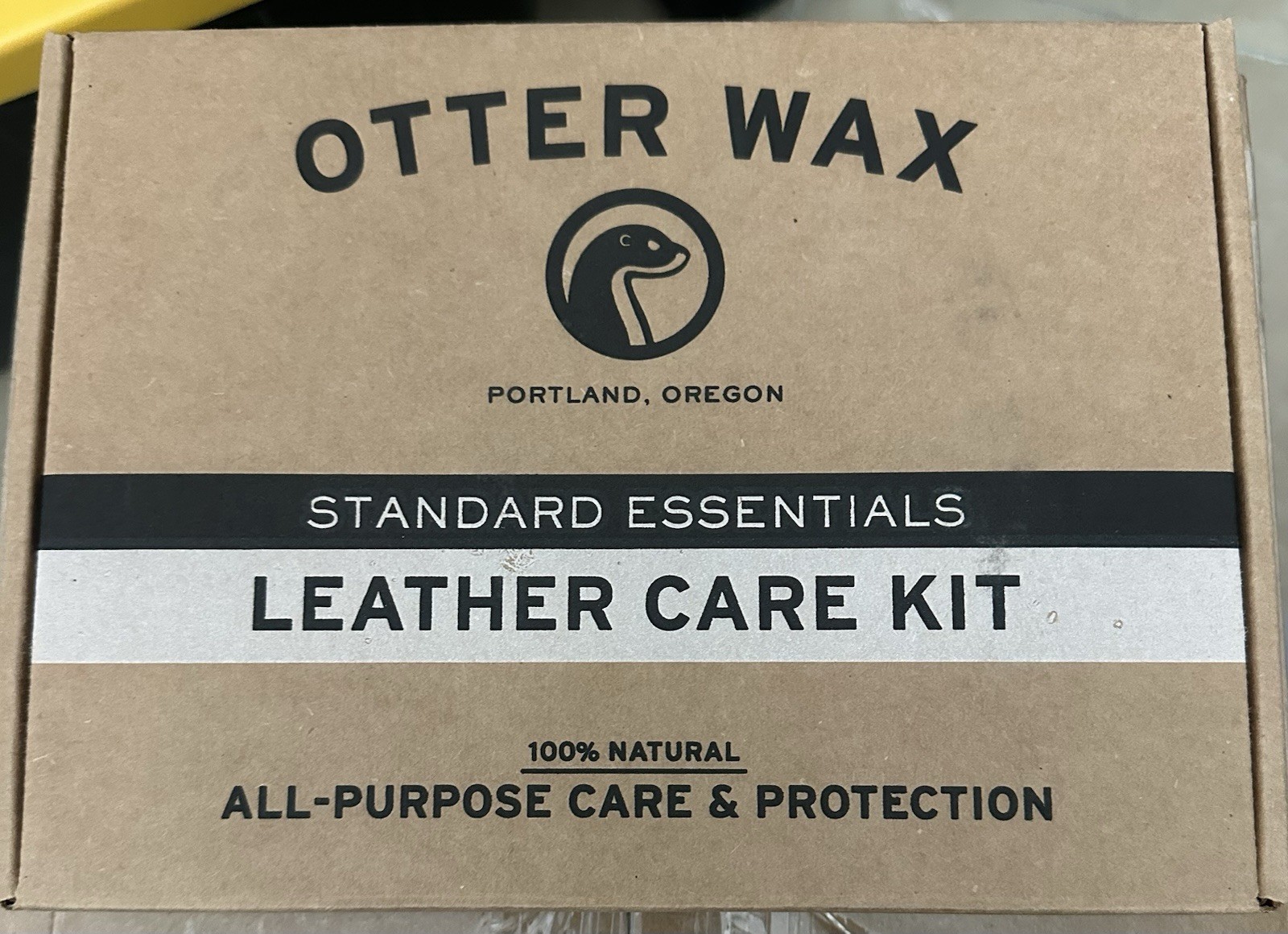Otter Wax Essential Leather Care Kit | Complete Leather Cleaning & Conditioning