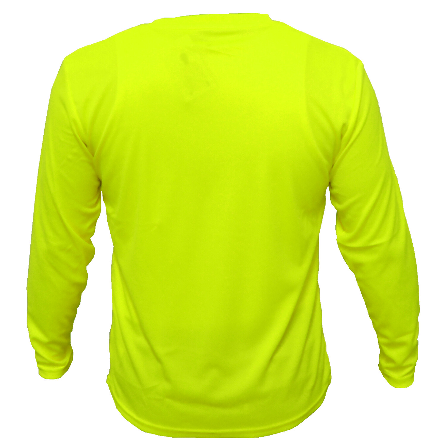 High Visibility Plain T Shirt Safety Yellow Orange Long Sleeve Fast Dry Shirts