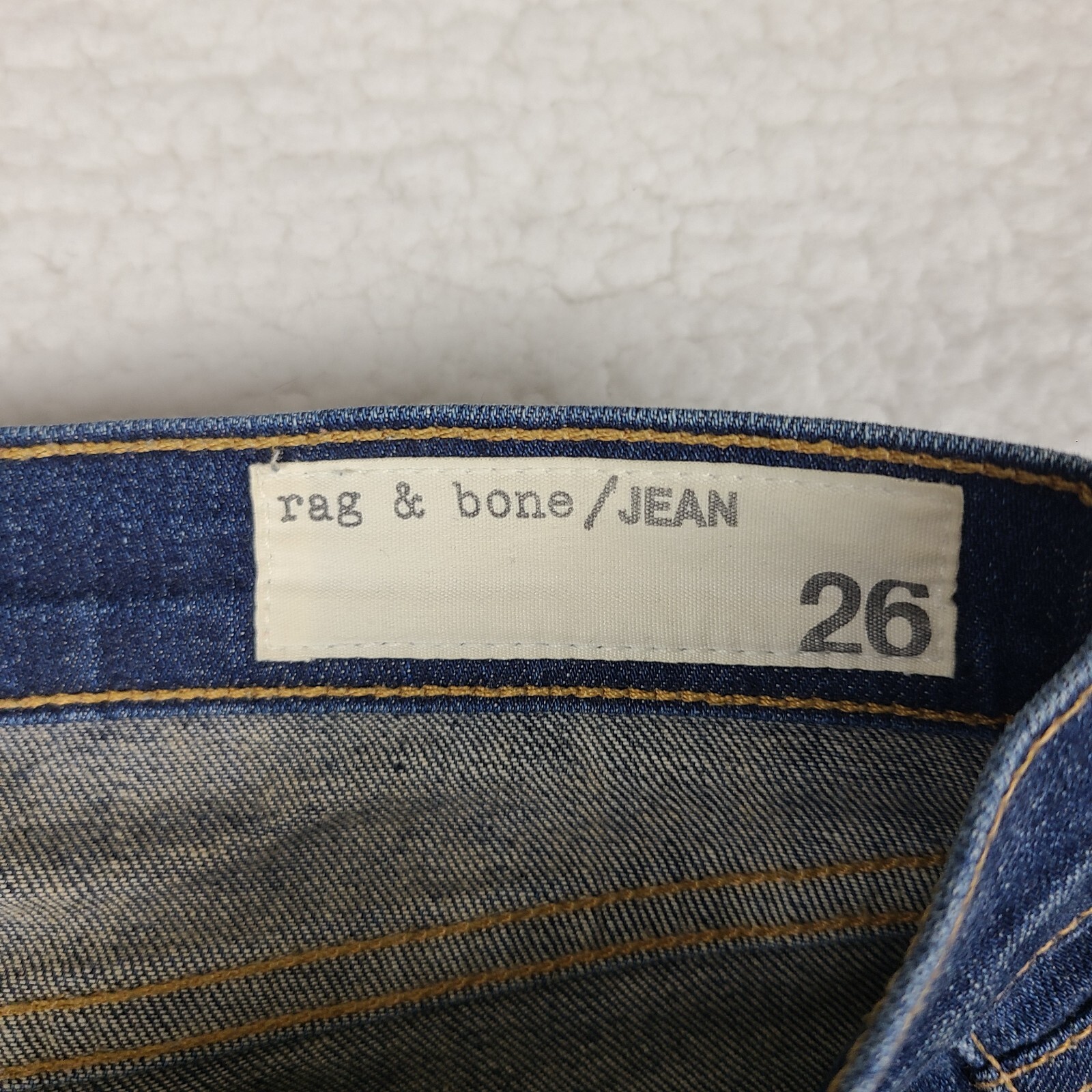 Rag & Bone Jeans Womens 26 Blue Skinny Kingsland Dark Wash Denim