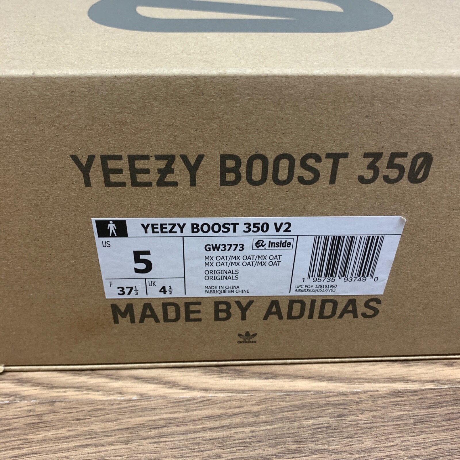 Adidas Yeezy Boost 350 V2 MX Oat GW3773 Men US Size 5 Womens 6.5