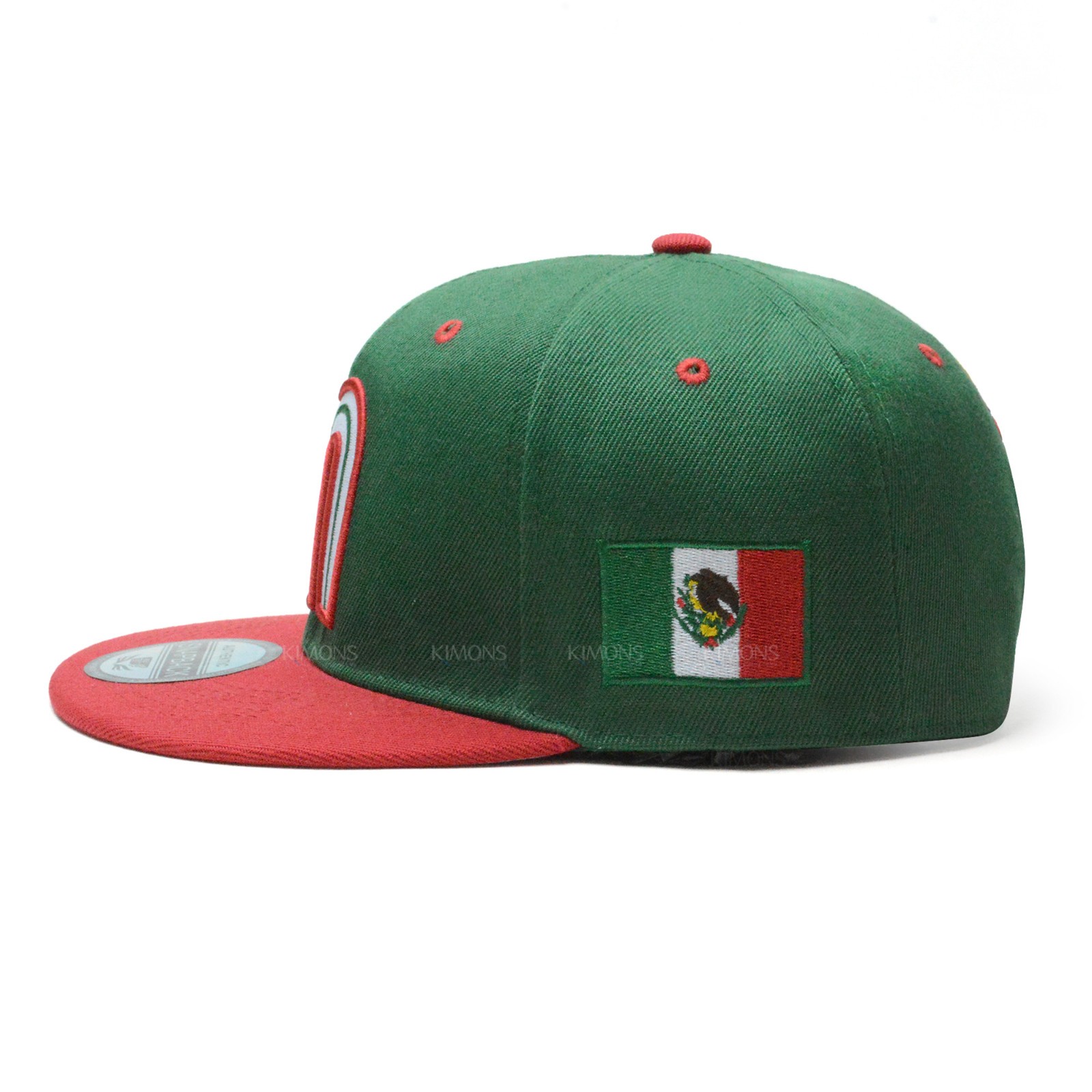 Premium Mexico Baseball Cap Embroidered M Flag Snapback Hat – WBC Pride Gift