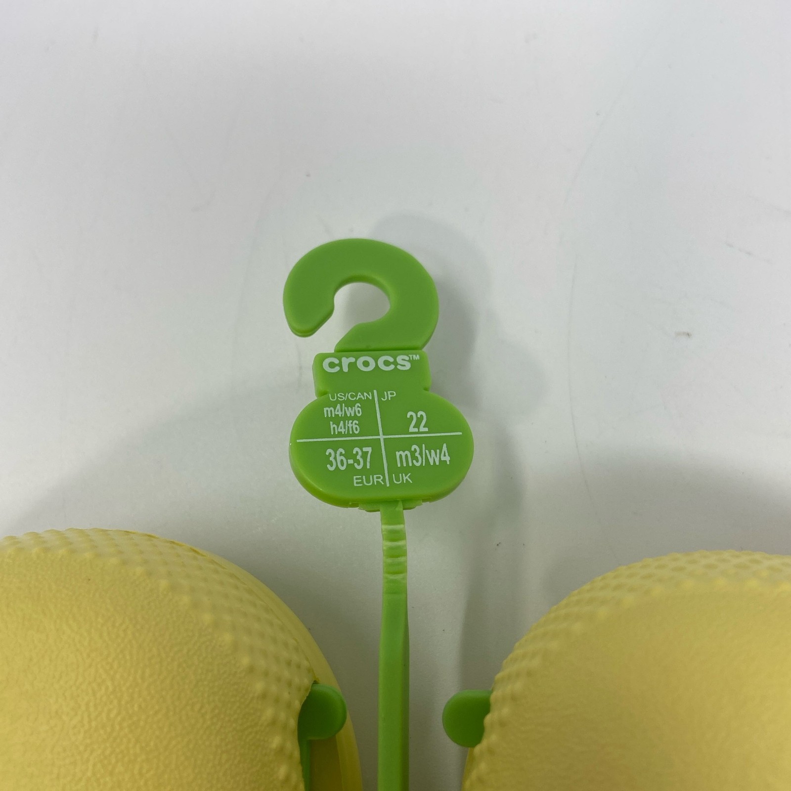 Crocs Classic Clog Yellow Unisex M4/W6