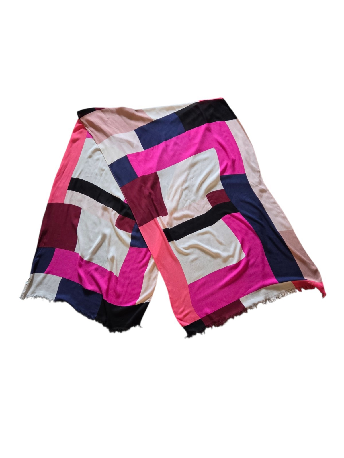 KATE SPADE New York $149 Pink, Blue, Ivory, Print Scarf/Wrap