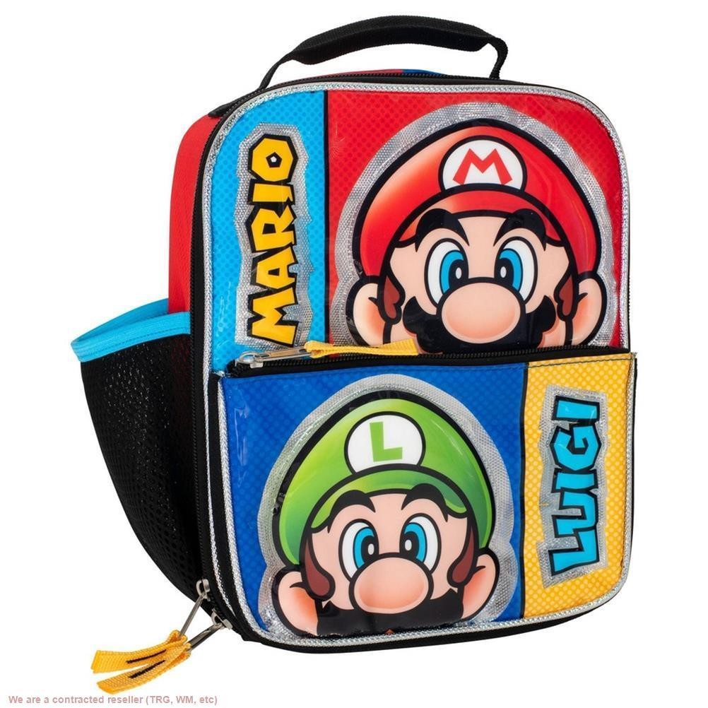 Nintendo Super Mario Lunch Tote – Mario and Luigi