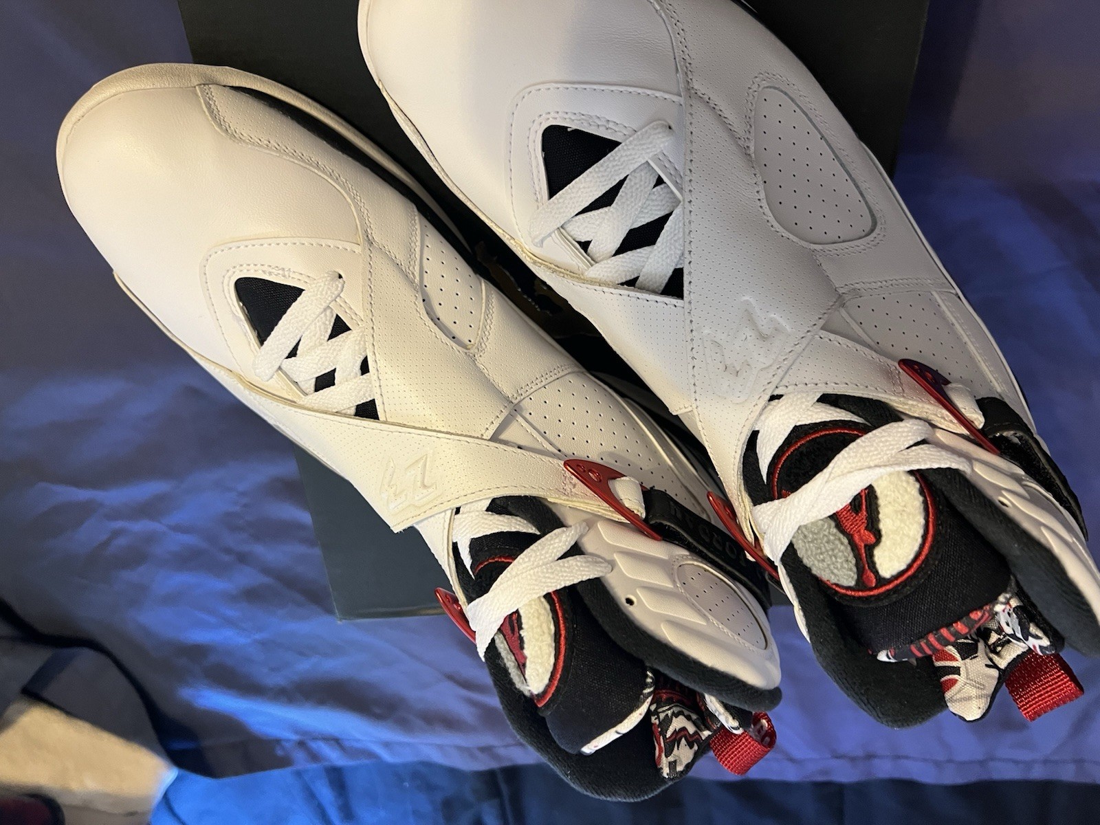 Air Jordan 8 Retro “Alternate” White/Red/Black/Gray Men’s 11 *FreshOutTheBox!*