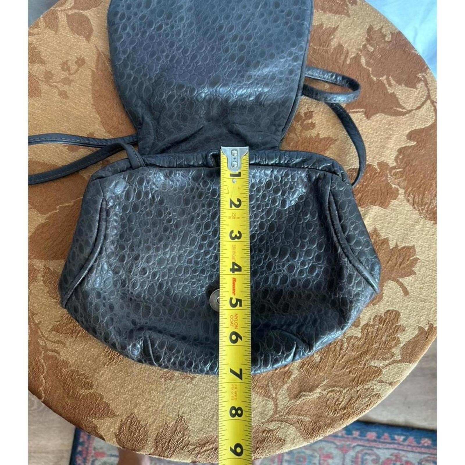 Abstract Studded Clamshell Purse