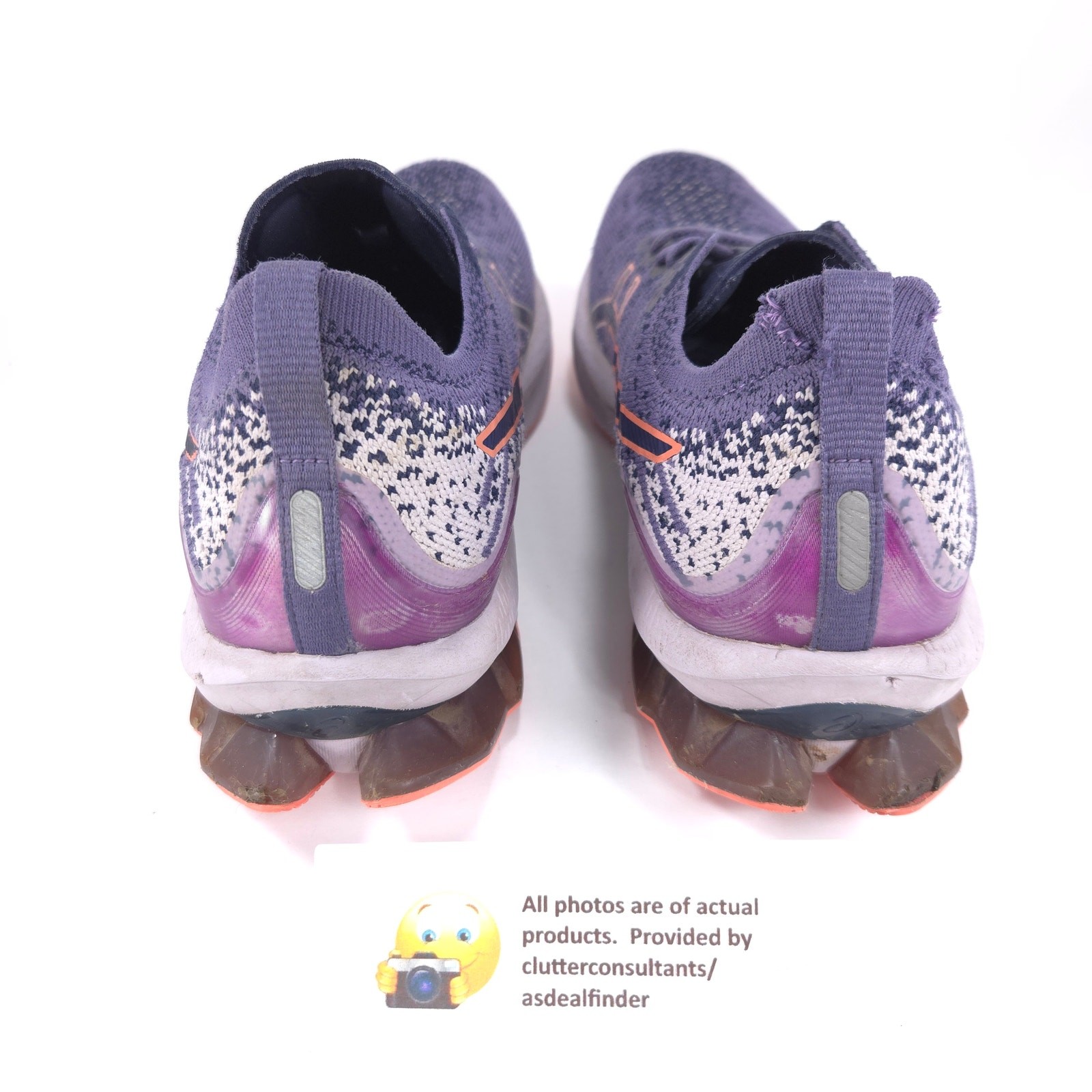 Asics Gel-Kinsei Blast Athletic Running Shoes Womens Size 8.5 1012B068 Purple