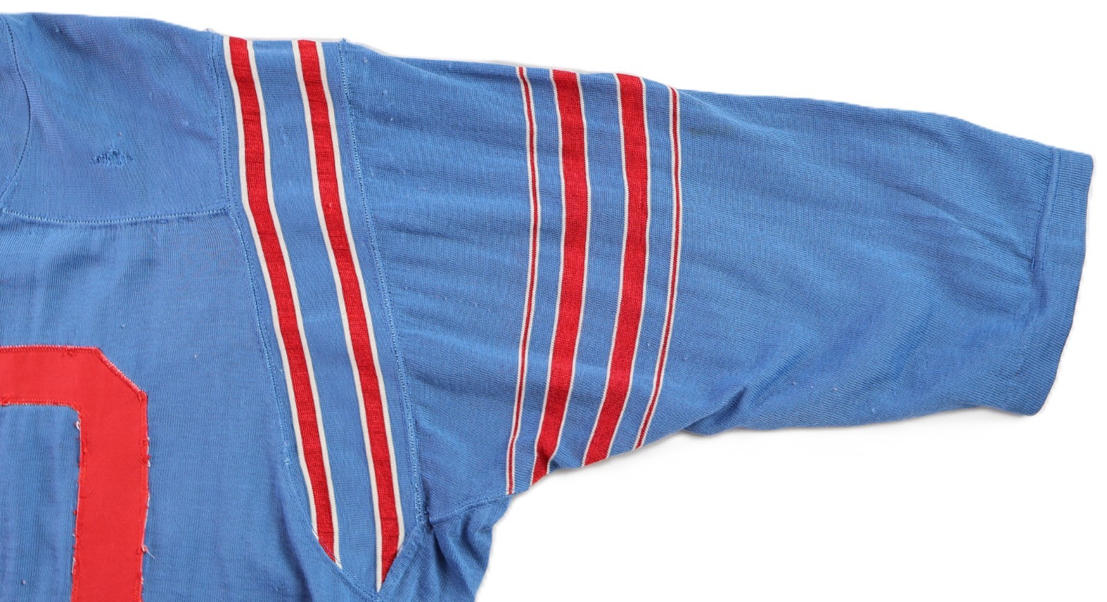 Vintage 50s 60s 2XL XXL Spalding Spaulding USA Striped Athletic Jersey Shirt