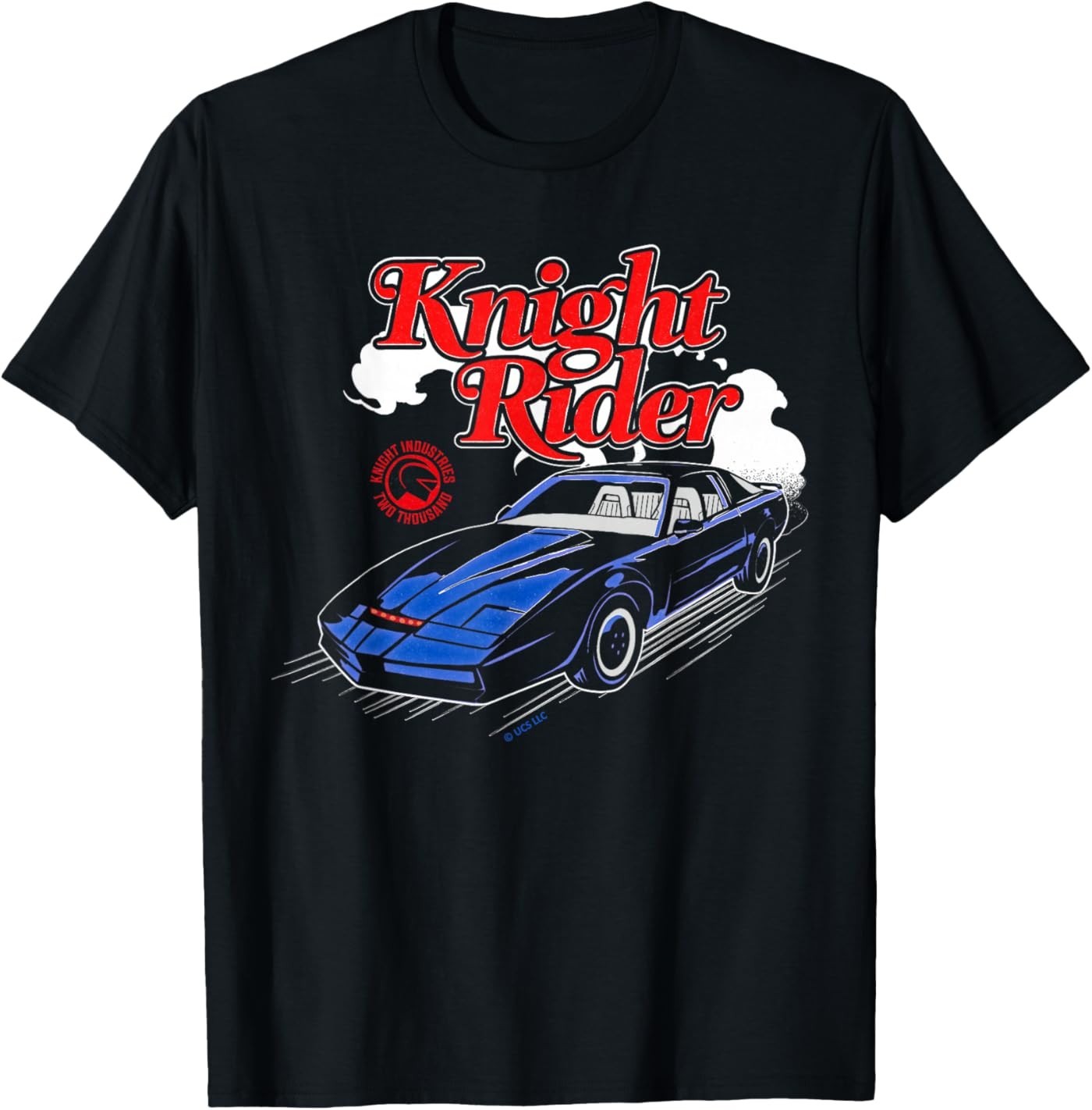 Knight Rider Classic Car Enthusiast Design T-Shirt