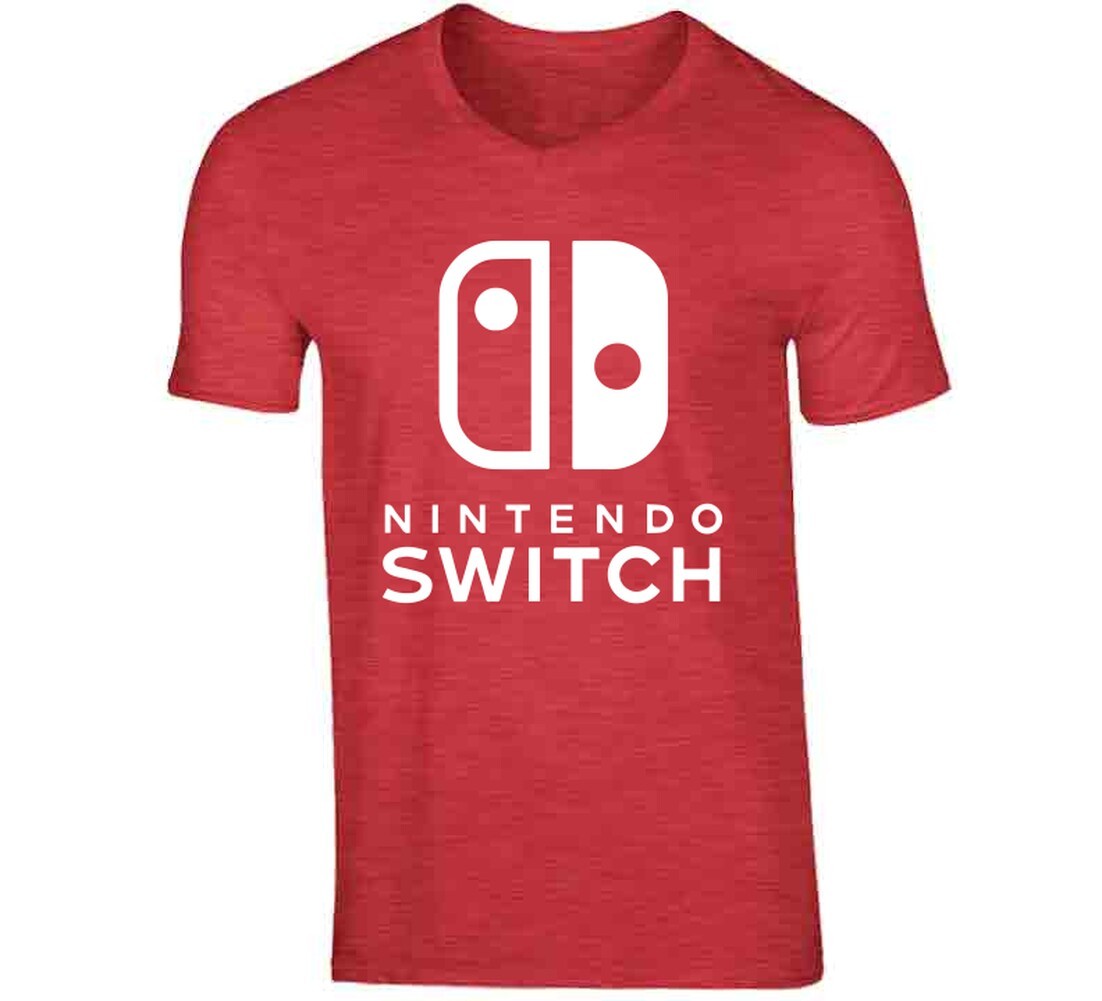 Nintendo Switch Portable Gaming System Gamer Logo Fan T Shirt