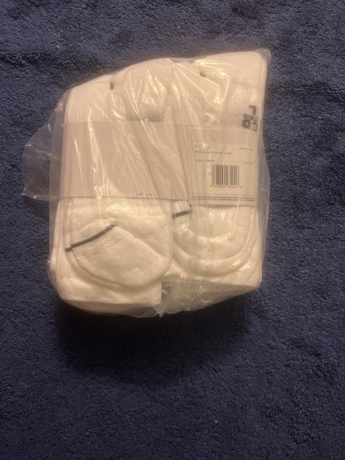 Jordan Everyday Plus Crew Sock – Pack of 6 Large Women’s 10-13 Men’s 8-12 NWT