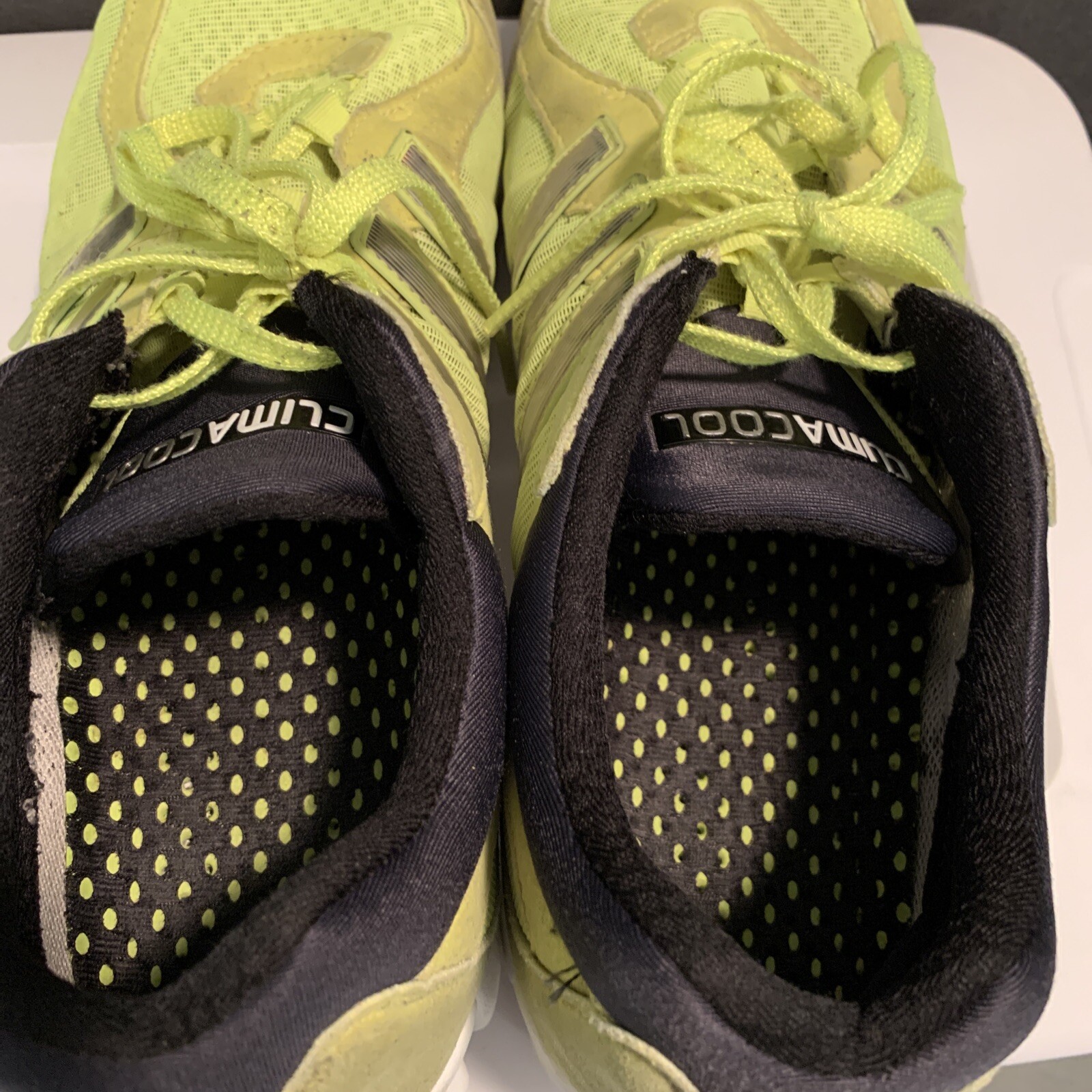 Men’s Size 11.5 Adidas Climacool SCREAMING Solar YELLOW
