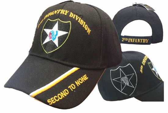 US ARMY 2ND INFANTRY DIVISION “SECOND TO NONE” MILITARY HAT/CAP LICENSED