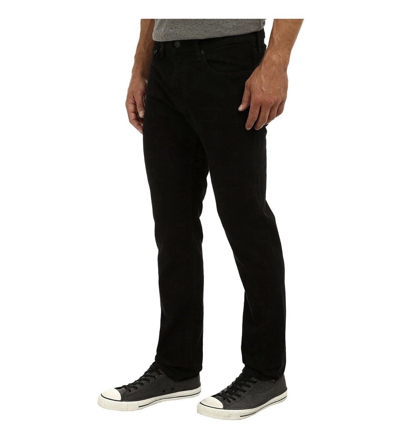 Levi’s 511 Men’s Slim Fit Stretch Jeans Black 32×29 NWT Sits Below Waist