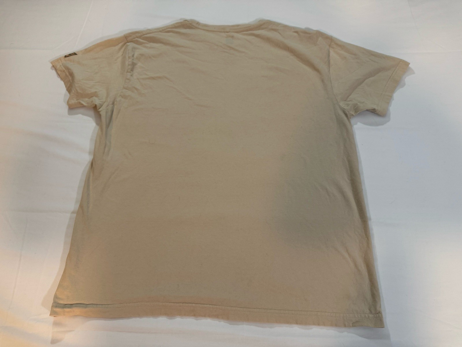TinyTAN Beige Jersey Graphic BTS Characters T-Shirt Men’s XL