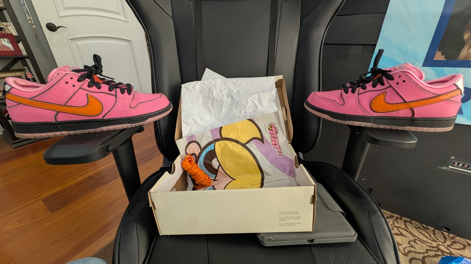 Size 4.5 – The Powerpuff Girls x Nike Dunk Pro SB QS Low Blossom