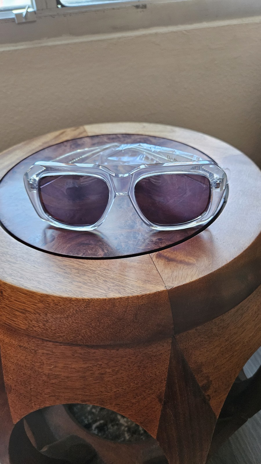 BLACKFLY’S ULTRAGOLIATH CLEAR SUNGLASSES HANDMADE. 7 COUNT.