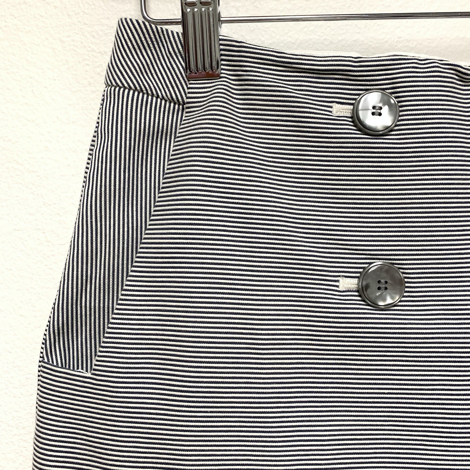 The Limited Striped Sailor Skirt A-Line Size 2 Blue White Nautical Preppy Yacht