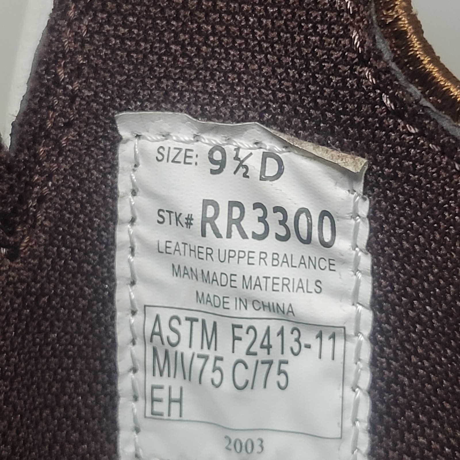 Tony Lama Comanche Compt Toe Boot Brown (LEFT 9.5D / RIGHT 9.5EE)