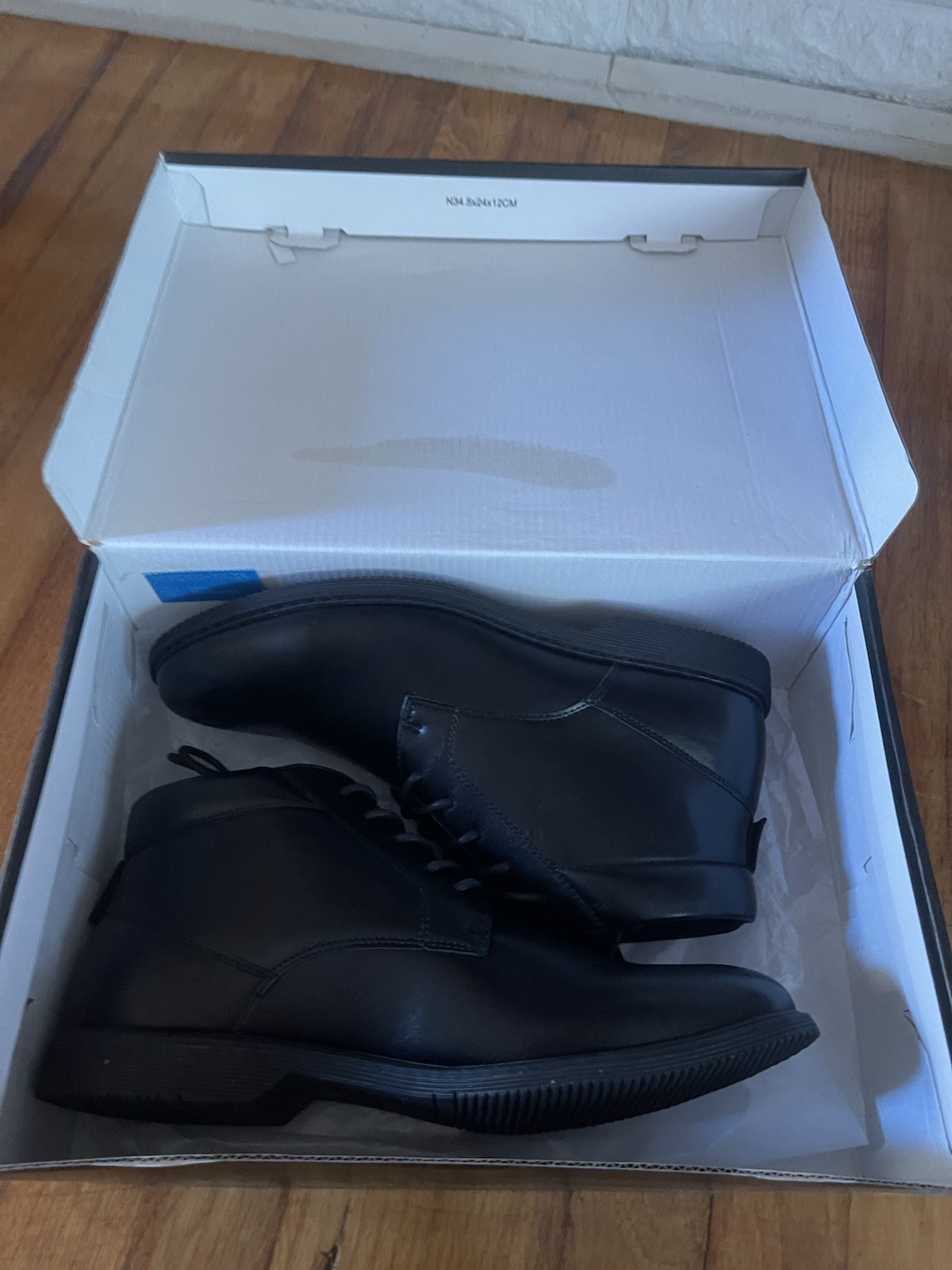 London Fog Collection LFM-Tyler Chukka Black CL30578M-B Sz 11