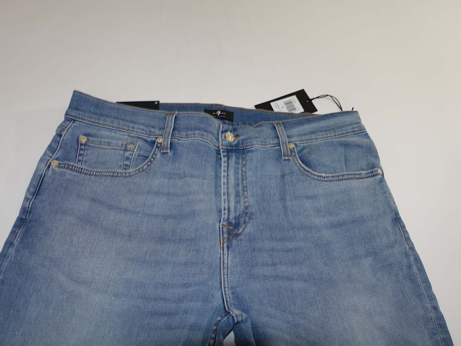 7 For All Mankind Men’s Adrien Slim Tapered Jeans Size 36 x 32 NWT Laguna Wash