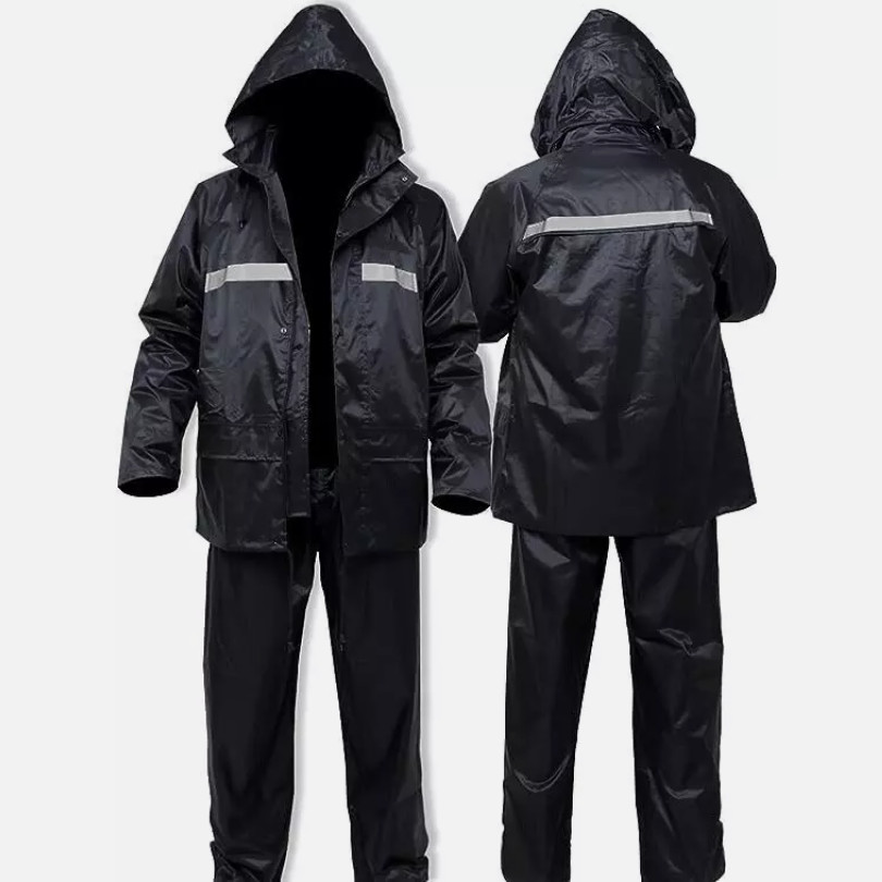 Waterproof Rain Suits Heavy Duty Raincoat Fishing Rain Gear Jacket & Pants Men