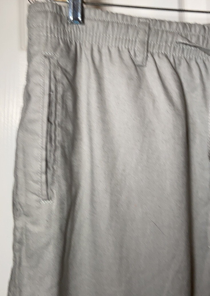 Hat and Beyond Linen Pants Drawstring Relaxed Gray