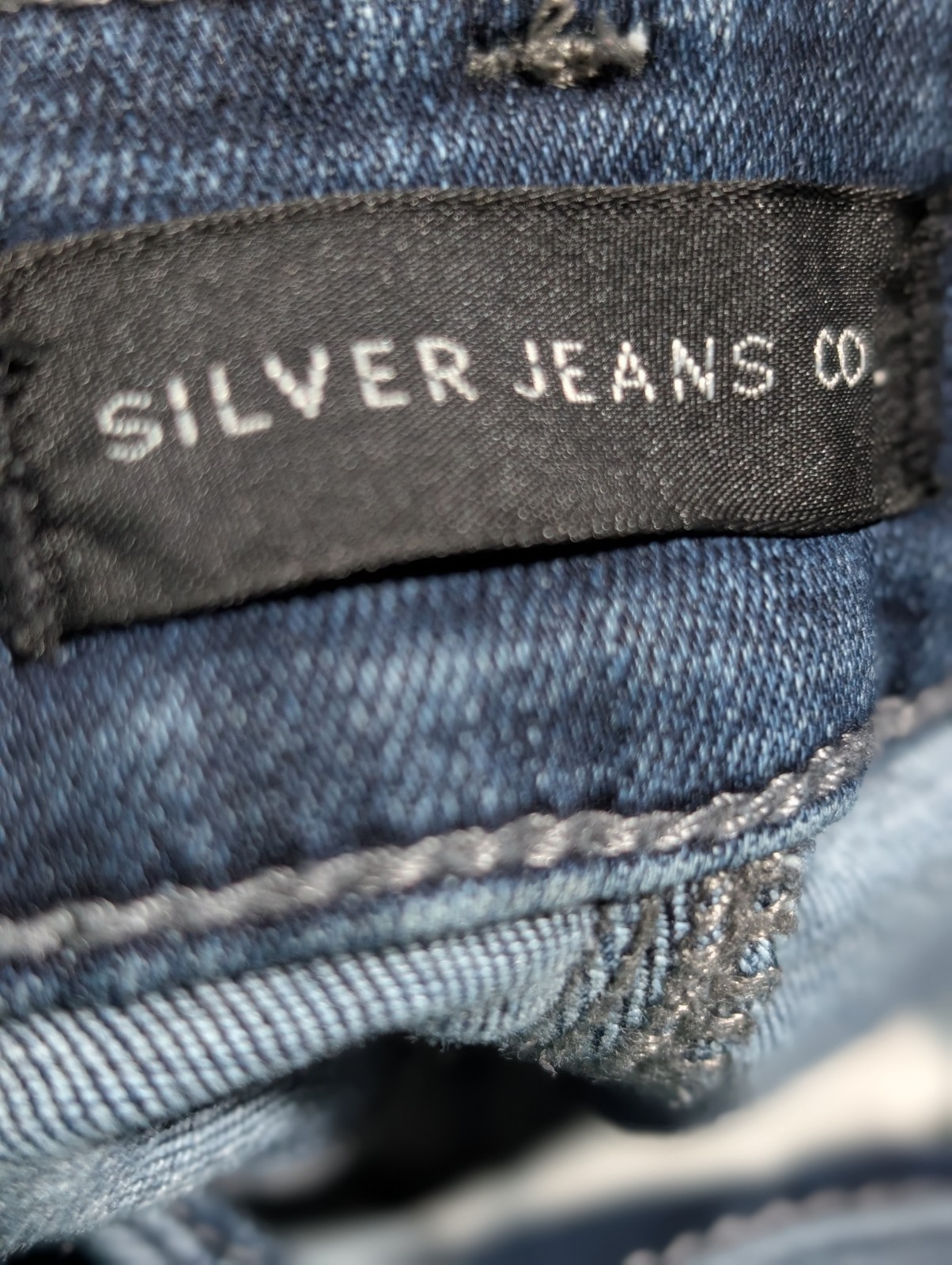 Silver Jeans Co Suki Straight Curvy Fit Jeans W31 L31 Blue Stretch Denim Women’s