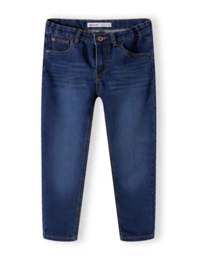 Minoti Boys Reguar Fit Denim Jeans Mid Blue – 12-18 Months NEW