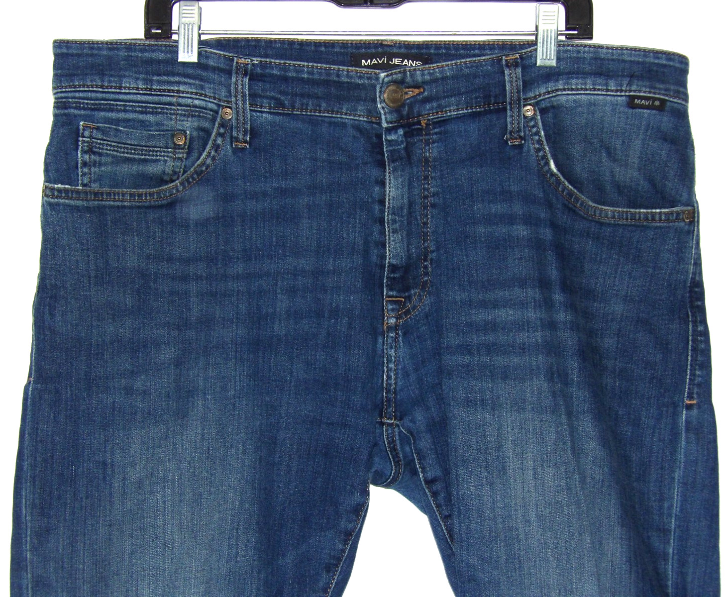 MAVI Medium Wash Stretch ZACH Straight Leg Denim Jeans Men’s 38 X 30