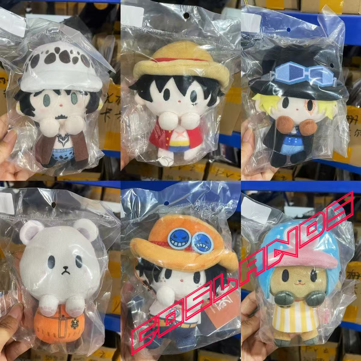 11cm Official ONE PIECE Bepo Plush Doll Anime Stuffed Plushie Keychain Toys Gift