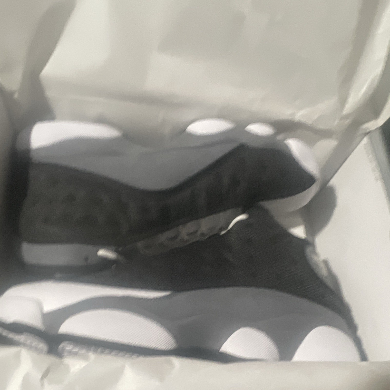 Jordan Air Jordan 13 Retro Black/White Lace Up Basketball Sneakers Men’s
