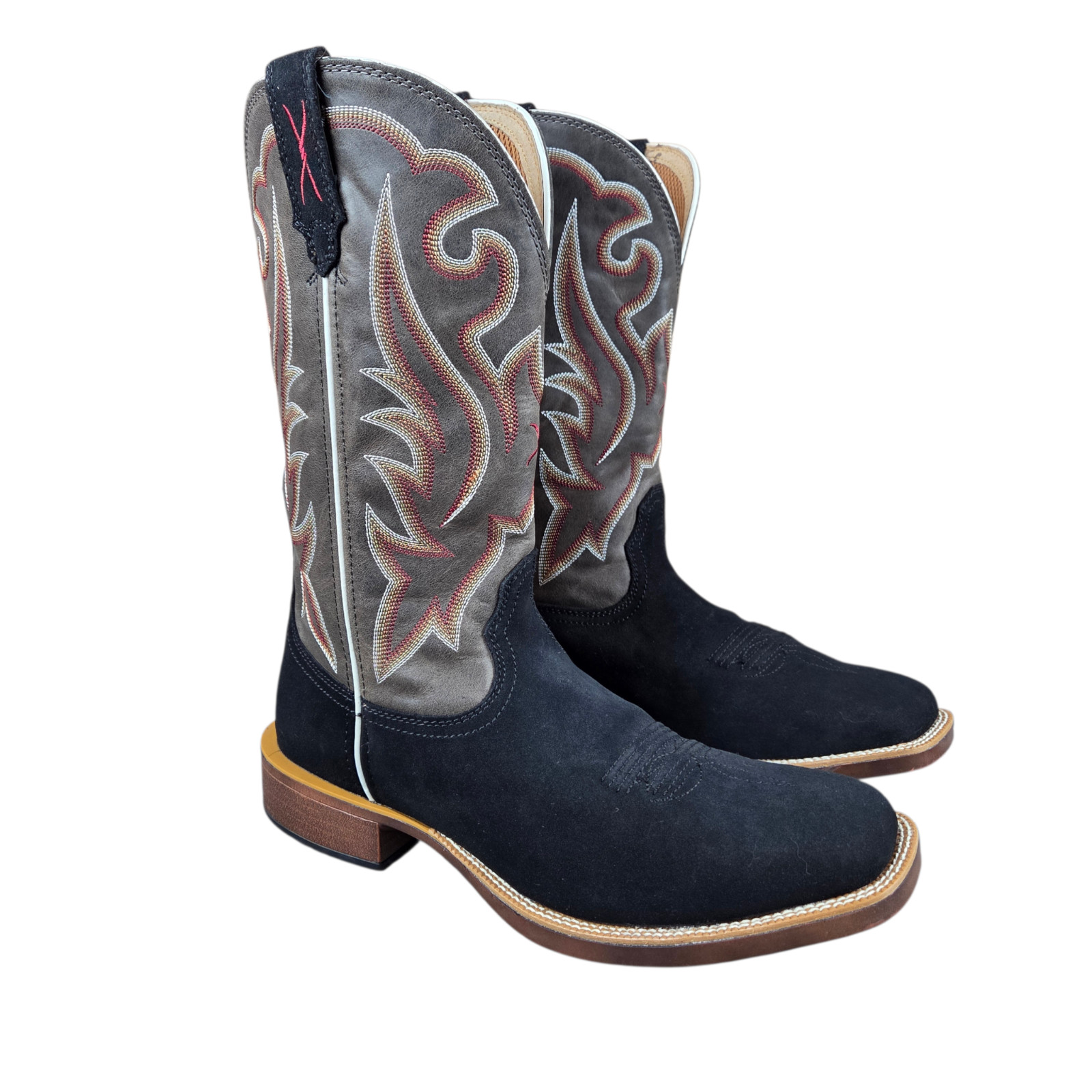 Twisted X 13″ Top Hand Performance Western Boots Broad Square Toe Men’s Size 11D