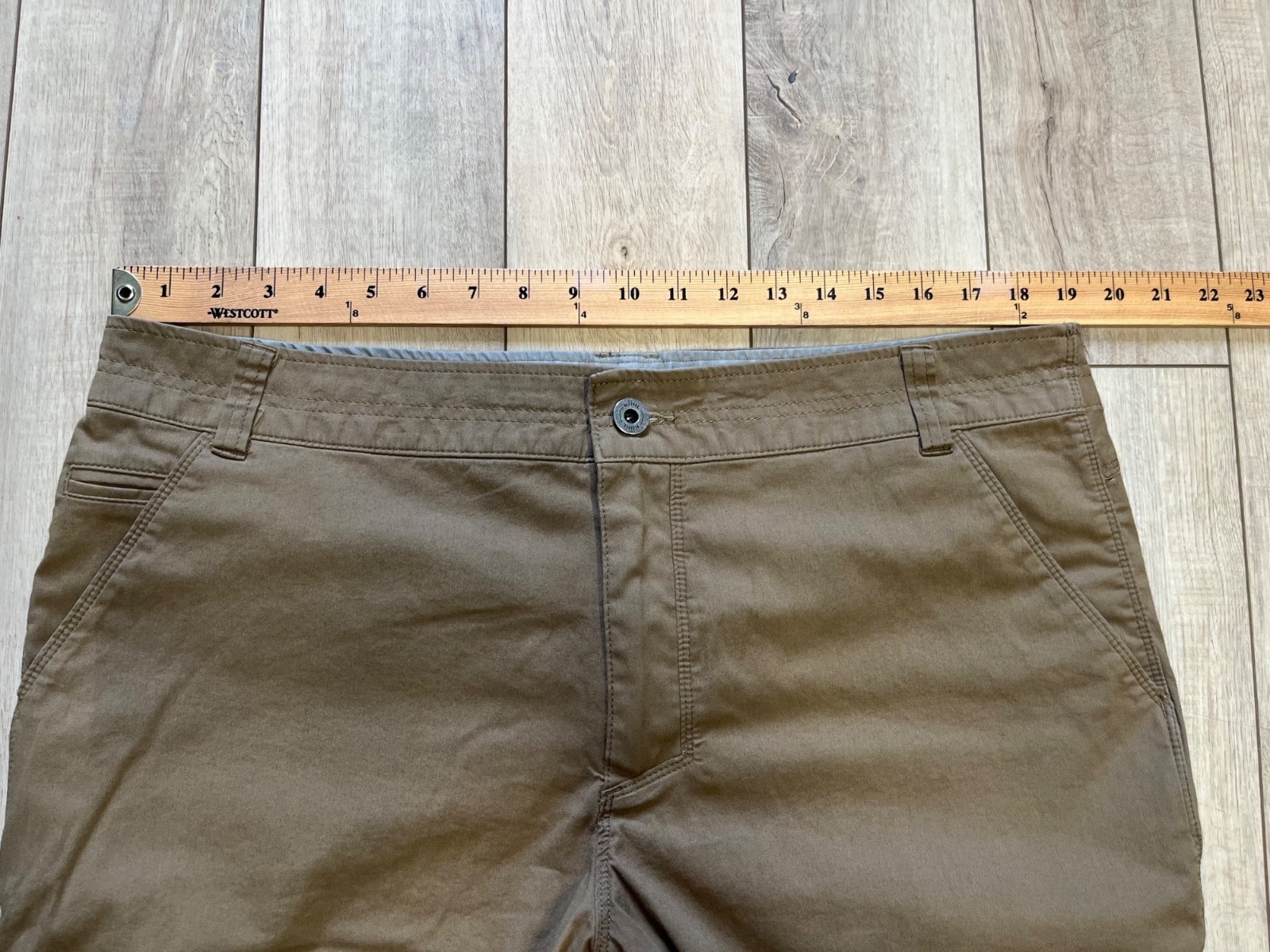 Kuhl Resistor Lite Chino Pants Brown Mens Tag 38×32 Actual 38×30.5 Stretch