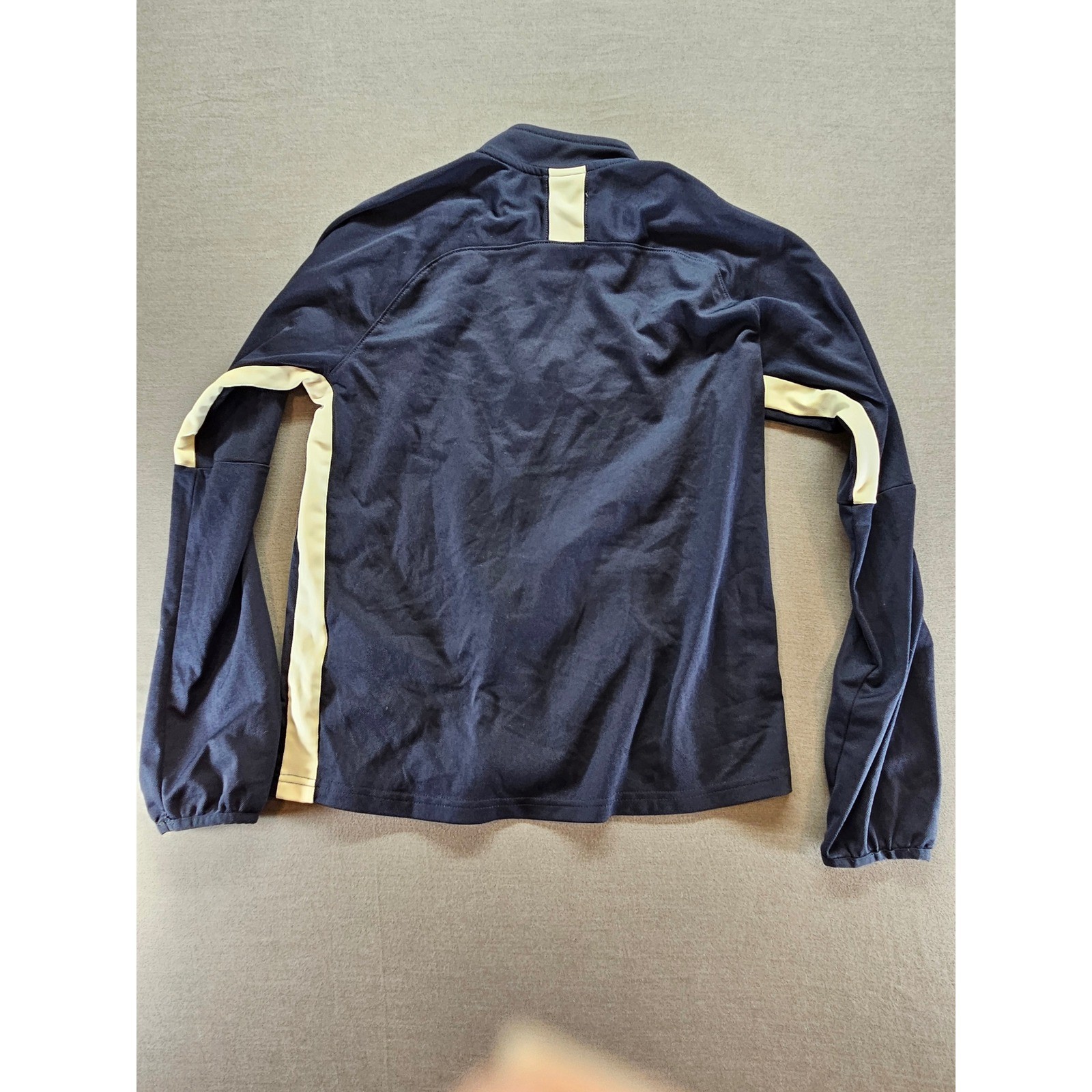 Nike Dri-FIT boys XL Navy Blue White Academy Soccer Track Jacket FullZipTraining