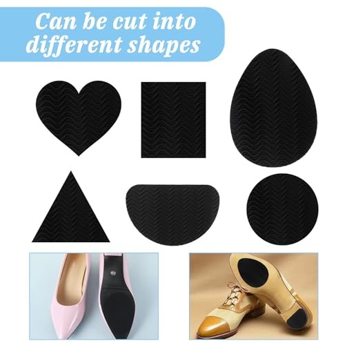 8Pcs Non Slip Shoes Pads, Self-Adhesive Sole Protectors, Anti-Skid Shoe Grips