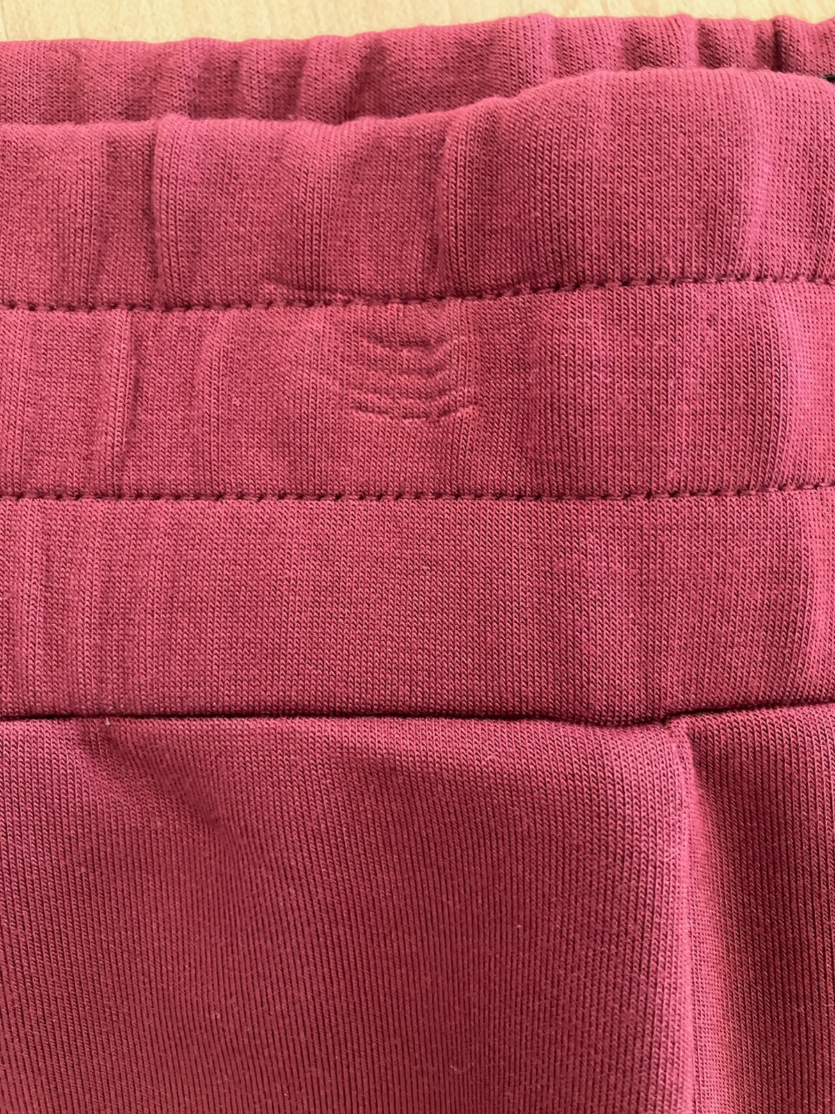 Varley Slim Cuff Pants 27.5 DoubleSoft Maroon Size S NEW