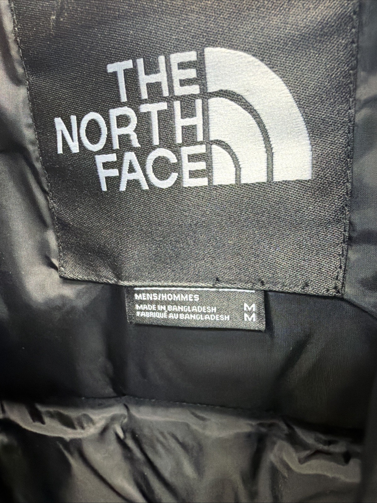 The North Face Mens 96 Retro Nuptse 700 Down Jacket Black Size Medium