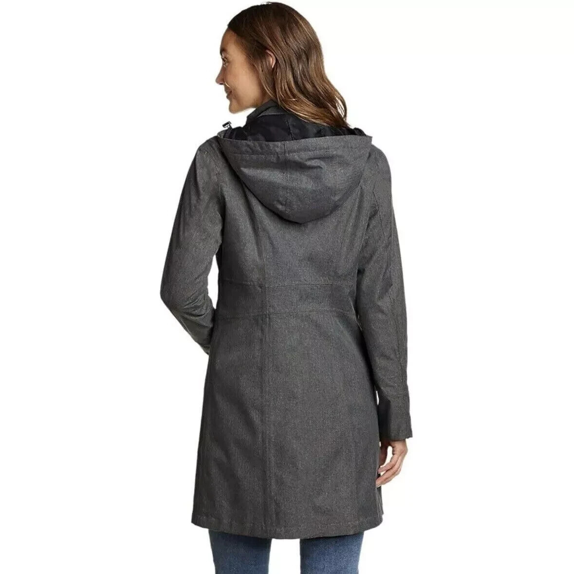 Eddie Bauer Women’s Girl on the Go Trench Coat, Medium Size, New
