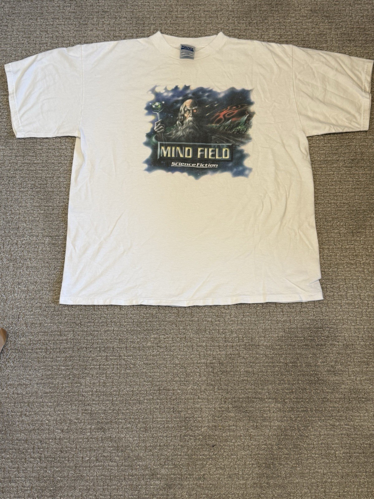 Vintage Mind Field Science Fiction Book Club T Shirt Size XL