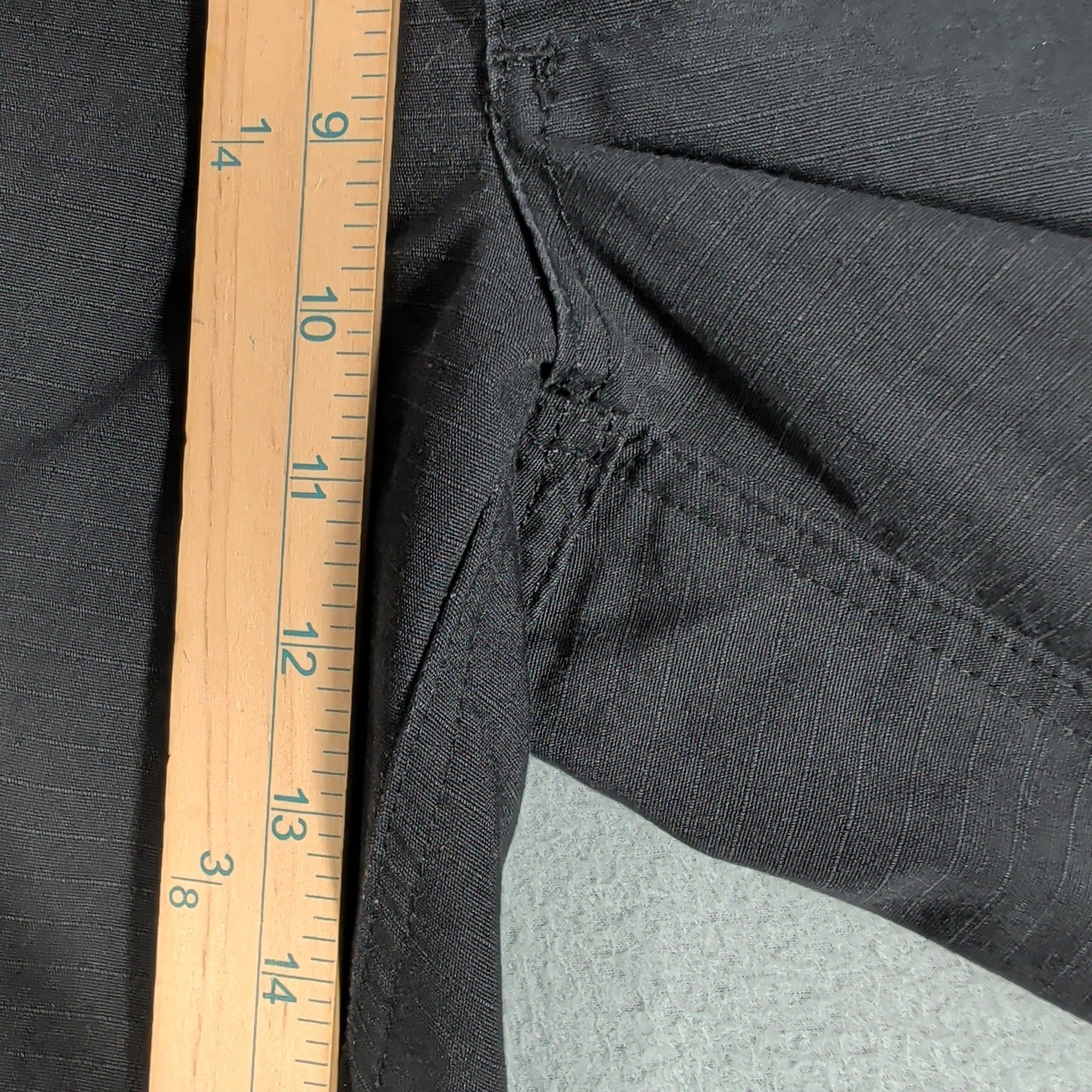 Tru-Spec Cargo Pants Mens Medium Black Tactical Response Uniform Ripstop 4393