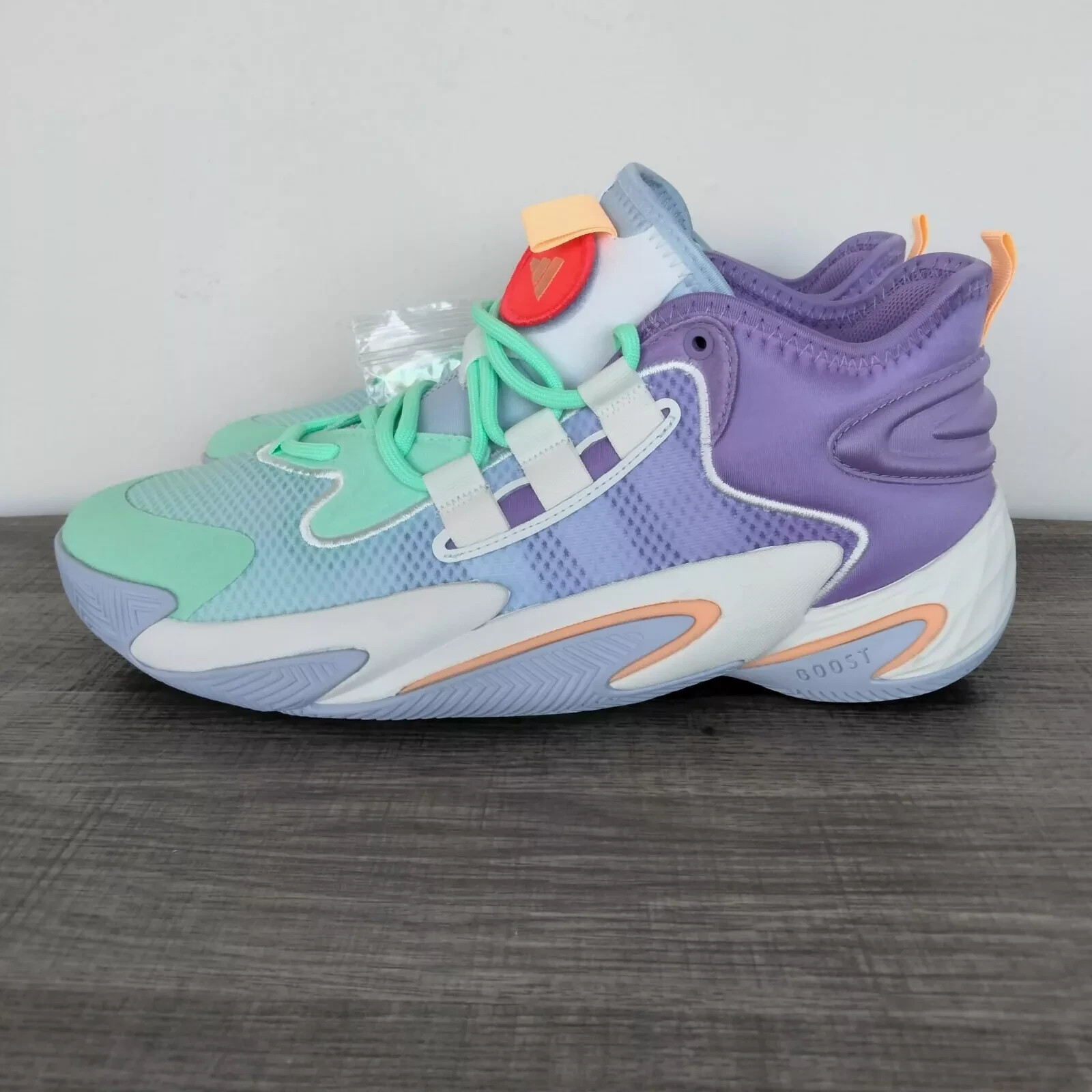 adidas SM BYW Select Pride Basketball IF0766 Purple LGBTQ+ Mens USA Size 12 RARE