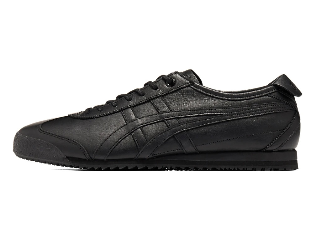 Onitsuka Tiger Mexico 66 SD 1183A872-004 Triple Black Leather New Box