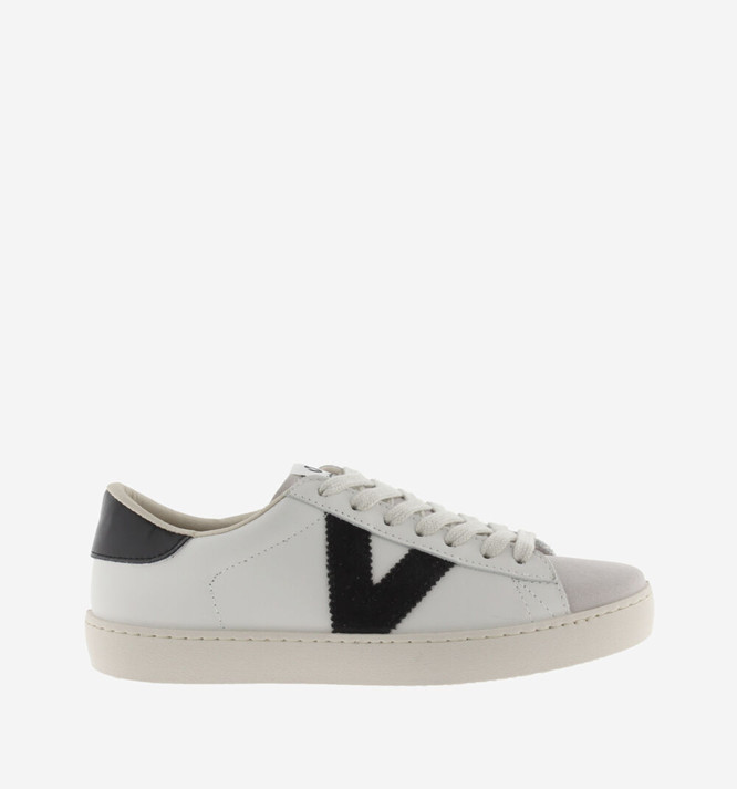 Victoria Berlin Leather Split Negro Sneaker Women EU sizes 37-41/US 6-10 NEW