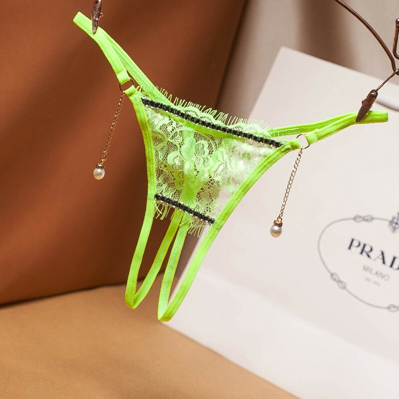 ☆USA☆ Sexy Women Lace Thong G-string Panties Lingerie Underwear Crotchles T-back