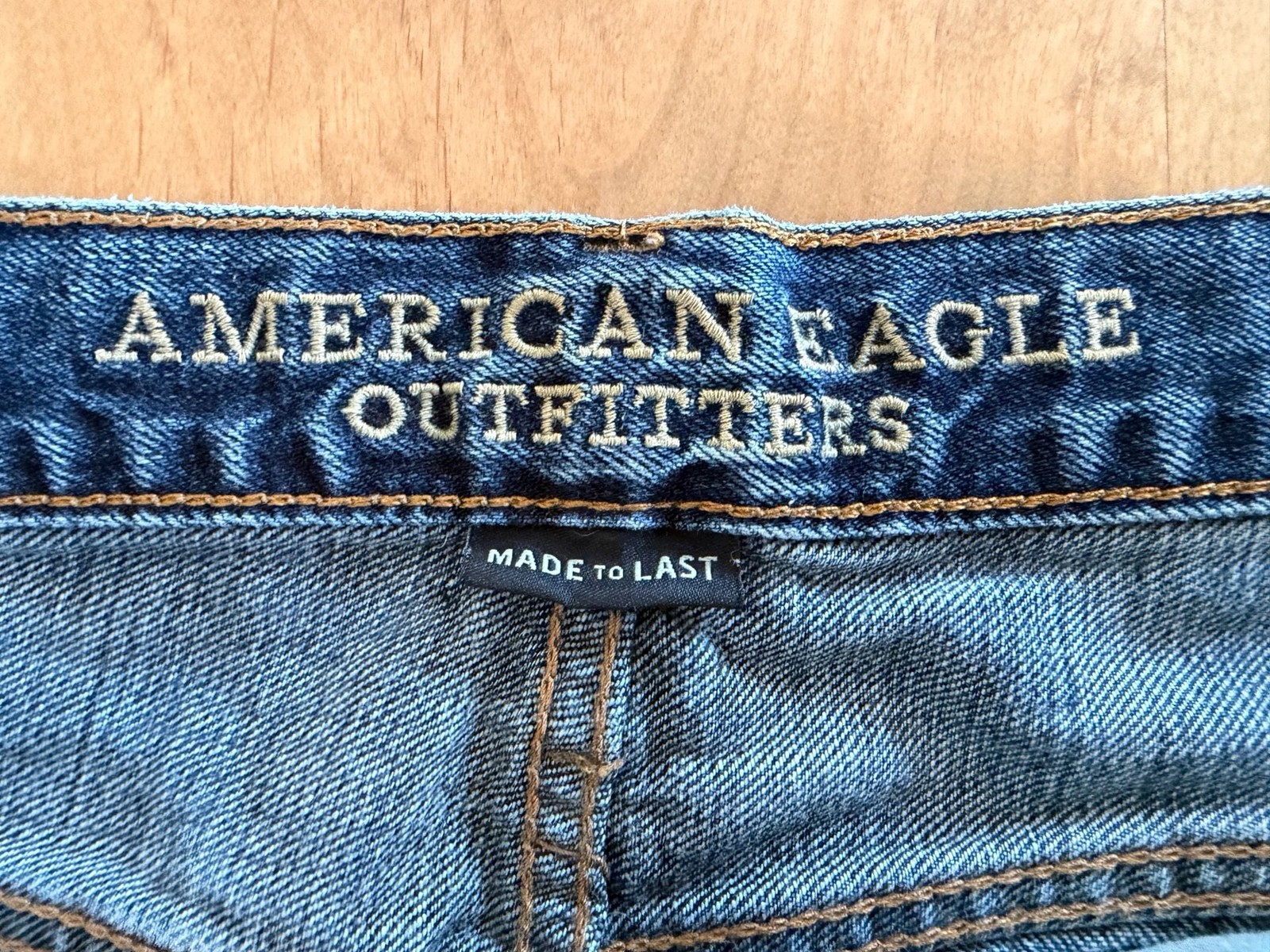 American Eagle Relaxed Straight Leg Men’s Jeans 34×36