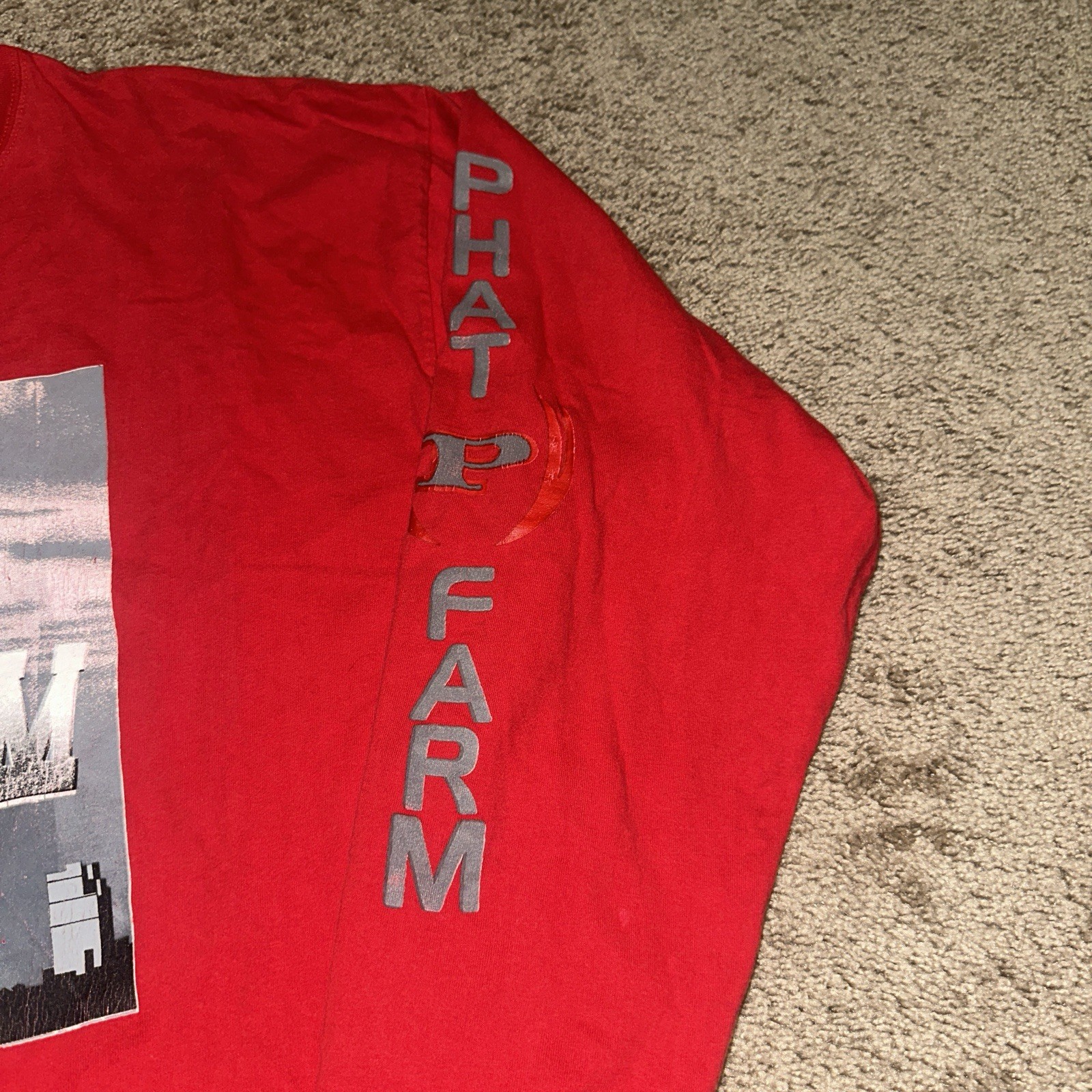 Vintage Phat Farm Shirt Mens 3XL Long Sleeve Hip Hop Grunge Skater 90s Y2K